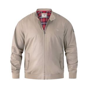 Duke Mens D555 Kent Kingsize Harrington Jacket / Stone
